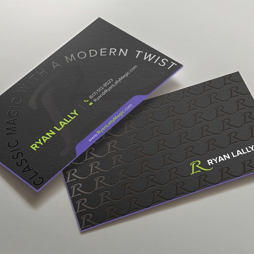 Design a magician's business card Design by kaylee CK