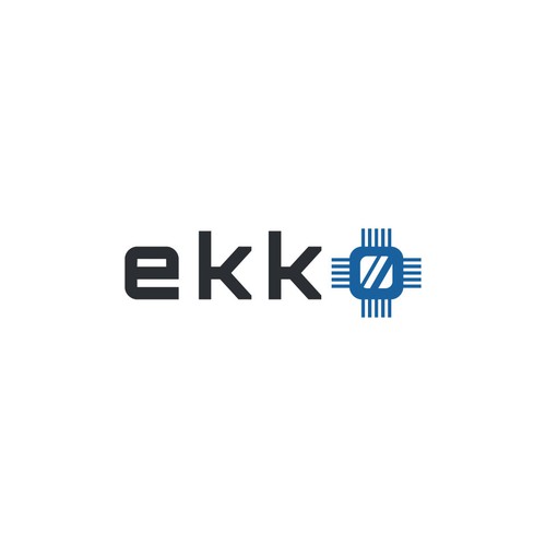 SIMPLE LOGO - ekko Letters then dm after Design by R_Logo