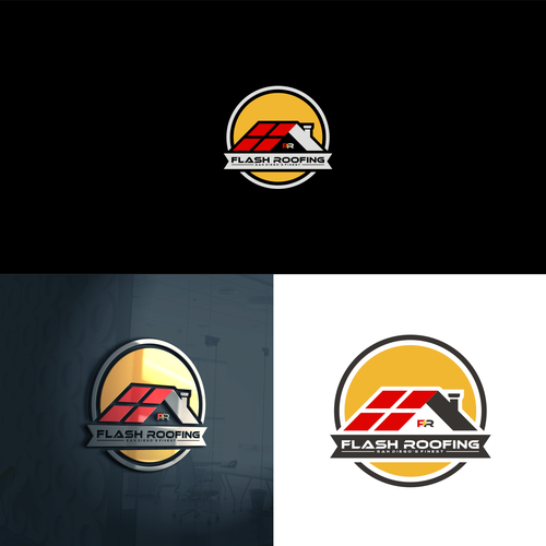 Compete to create a logo for Flash Roofing! Design by D'Creative™