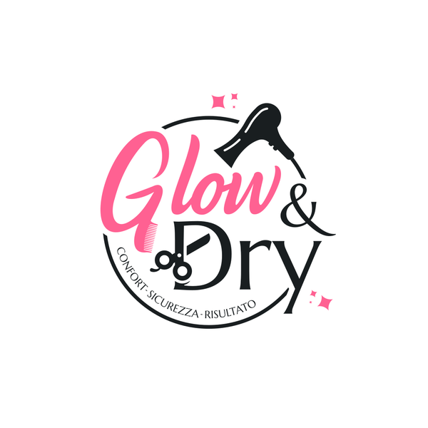 Design by Versign titled "Glow&Dry Logo"