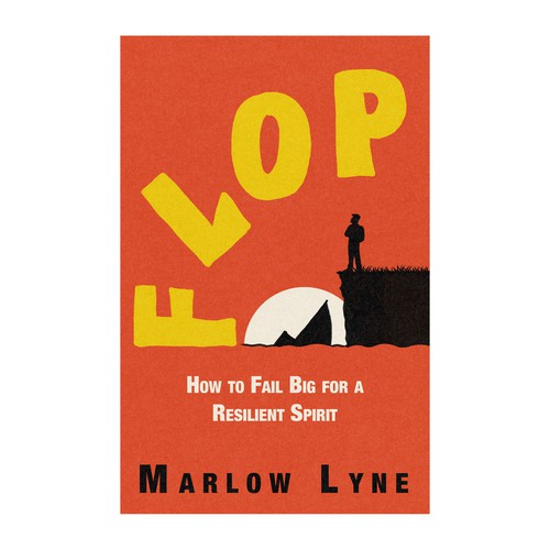 Design a book cover for a book called "FLOP" ! Design by rifally