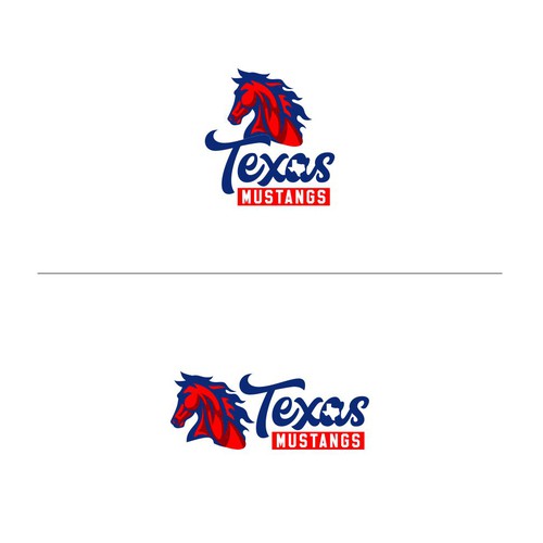 Texas Mustangs Design by dbijak