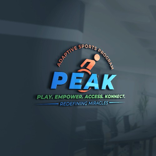 Adaptive Sports Logo for Nonprofit Disability Program Design by PROMD.™