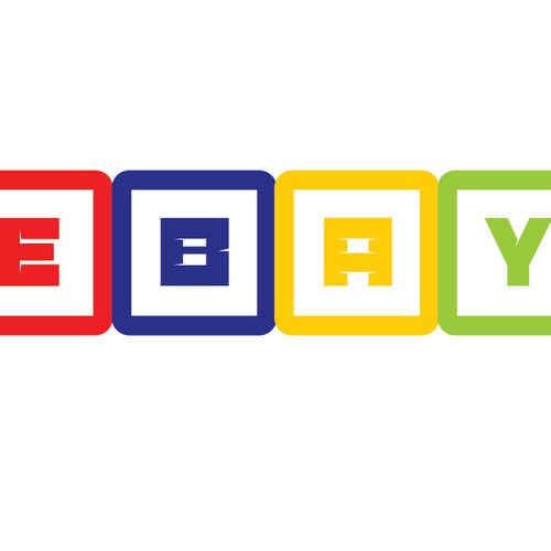 99designs community challenge: re-design eBay's lame new logo! Ontwerp door Bilba Design