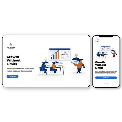 We need website illustrations for our software solutions company Design by Loominarius Ars