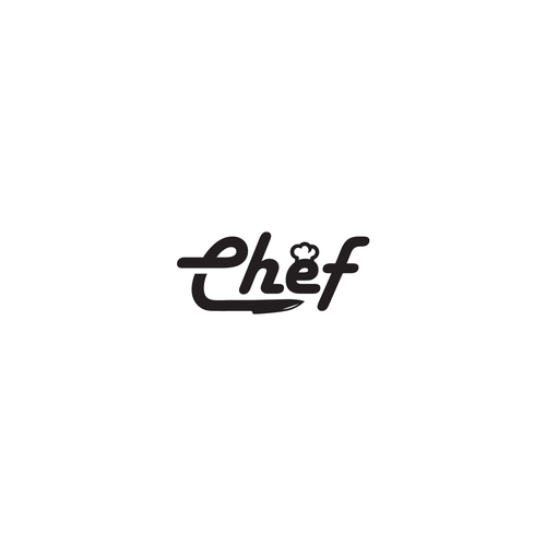 "CHEF": Food & Cooking Social Media Logo Design by reflect the style ™