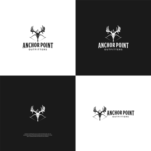 Vintage hunting logo to appeal to bow hunters of all generations Diseño de Pulung_Studio