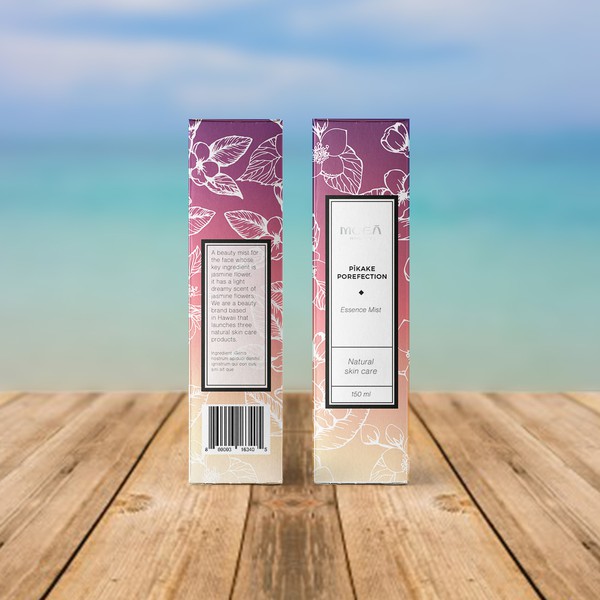 Design by Mélissa Lacoste titled "Packaging Parfum"