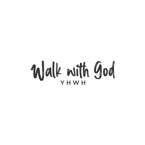Walk With God Minimalist Luxury Logo for a Modern Faith & Fashion Brand Design by denayu