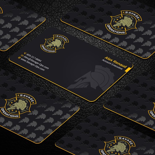Business Card & Letterhead for Armed Security Agency Design by LAXMI DESIGNHUB