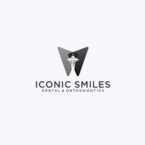 Design by A s h l e y titled "Sleek & chic logo for modern downtown Seattle dental practice"