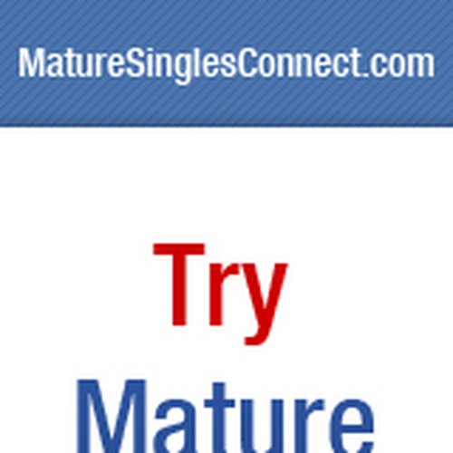Create the next banner ad for Mature Singles Connect Design by Hristo Itchov