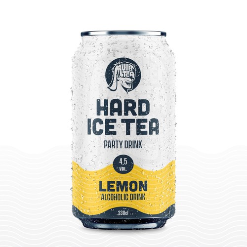 Hard Ice tea Can Design - Be Fun ! Design by Bayudaswara