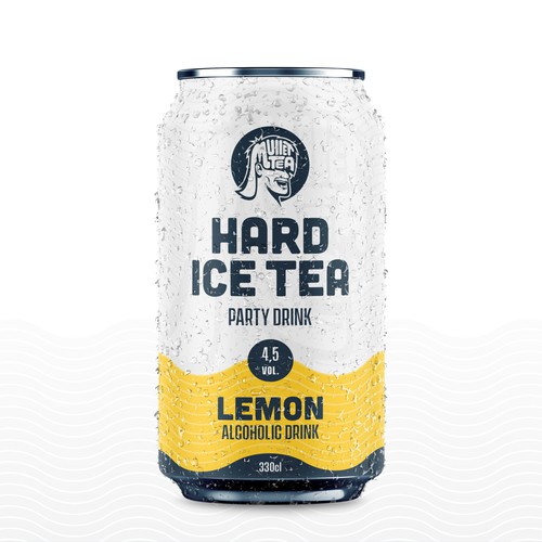 Hard Ice tea Can Design - Be Fun ! Design by bayudaswara