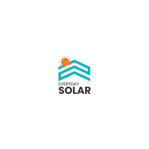 Everyday Solar Logo Design Diseño de gmzbrk