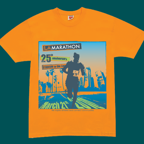 LA Marathon Design Competition Design by VD design