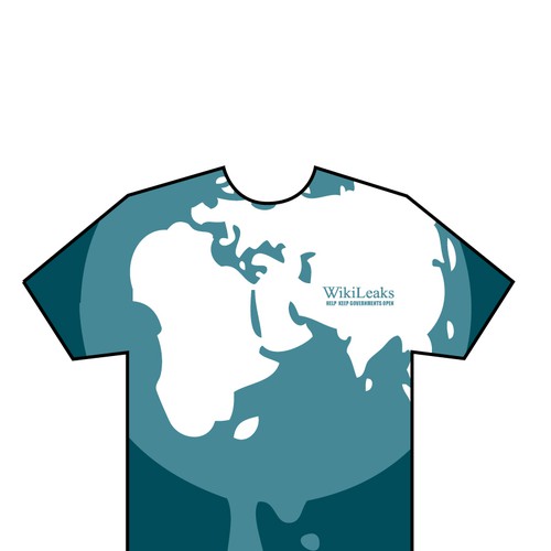 New t-shirt design(s) wanted for WikiLeaks Ontwerp door verylondon