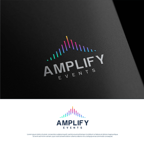 Amplify Logo Design by M I L Y !