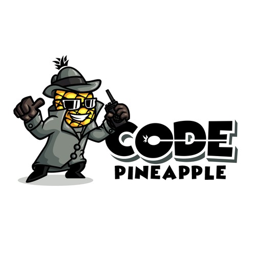 Logo needed for "Code Pineapple" - A mission of mystery and fun [2nd place wins too!] Design by Molyvi