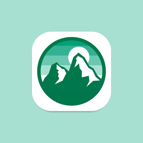 iOS and Watch icon for hiking app | Icon or button contest