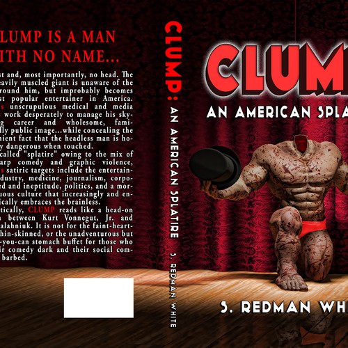 It's Alive! Create a shocking, funny cover for book about headless man! Design by Self Publishing Guru