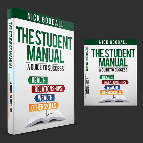 The Student Manual book cover wanted! Design by digital.ian