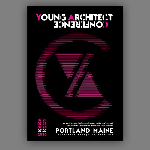 Poster Design for Millennial Architecture Conference Design by Platinum club