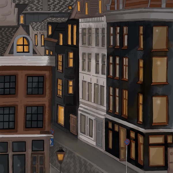 My Amsterdam Illustration