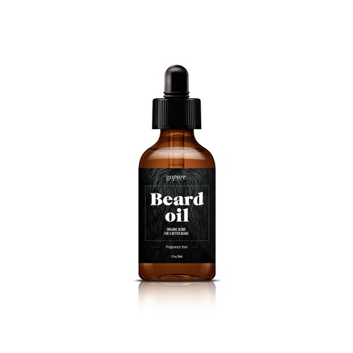 Create a High End Label for an All Natural Beard Oil! Réalisé par Dennotben