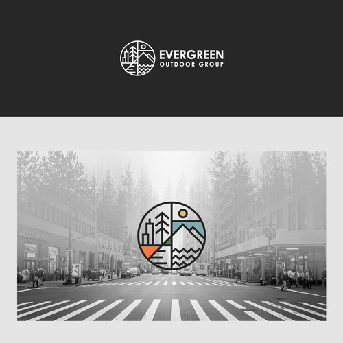 New Outdoor-Lifestyle agency // EVERGREEN outdoor group Design by Anut Bigger