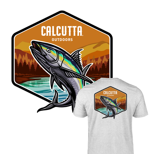 Design LIFESTYLE AND FISHING BRAND IllUSTRATION FOR T SHIRT di chusnanlutfi