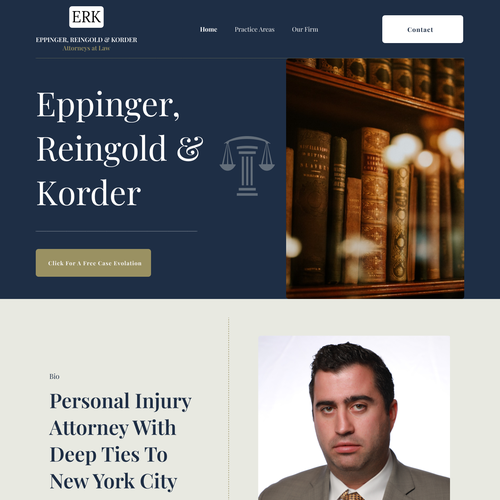 Law Firm looking for sleek/ professional design. Design réalisé par farzana_uiux