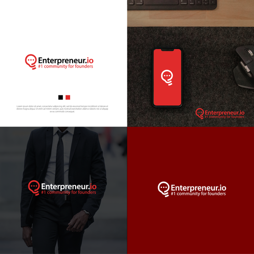 NEW LOGO: Entrepreneur.io - Entrepreneurs Helping Entrepreneurs Design by brightshine