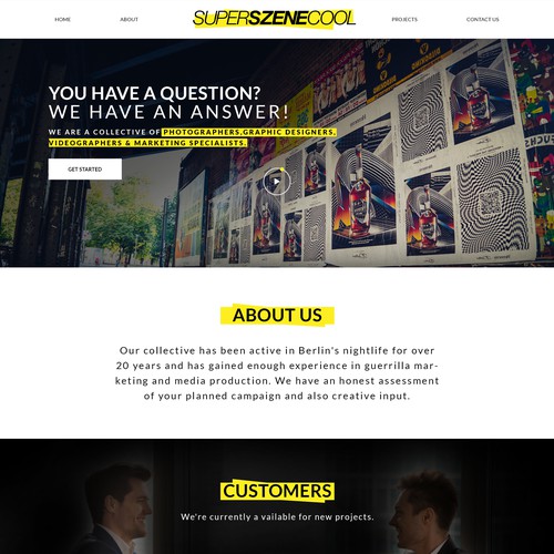 Web page design contest entry by “ ST “