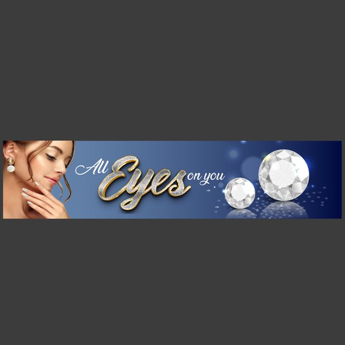 Design an exciting, vibrant Jewellery Banner! Design by imran hanif