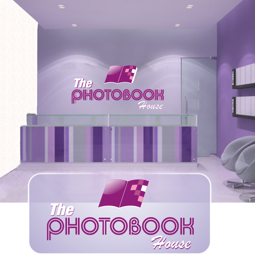 logo for The Photobook House Diseño de Drago&T