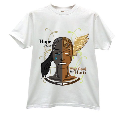 Wear Good for Haiti Tshirt Contest: 4x $300 & Yudu Screenprinter Design por soa.m