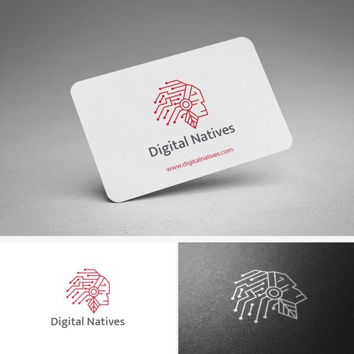 New Brand Identity For Online Marketing Agency Digital Natives Logo Business Card Contest 99designs