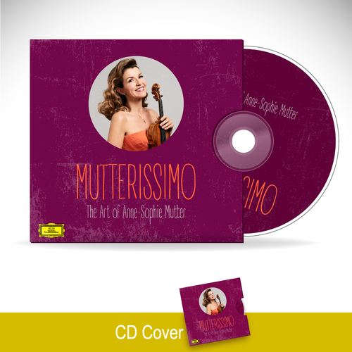Illustrate the cover for Anne Sophie Mutter’s new album Design by Chelovek