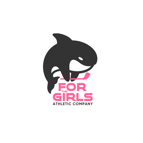 Design logo embodying the strength and power of young women athletes. Réalisé par mac23line