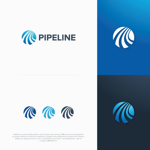 Design a cool, sleek, tech-oriented logo for Pipeline Design von evermore™