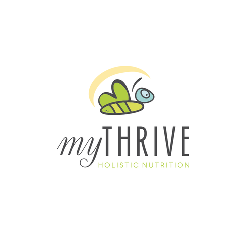 Logo design for myTHRIVE, holistic nutritionists Design by ArtiMaki