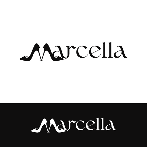 Women shoes brand logo design Design by reiffal®