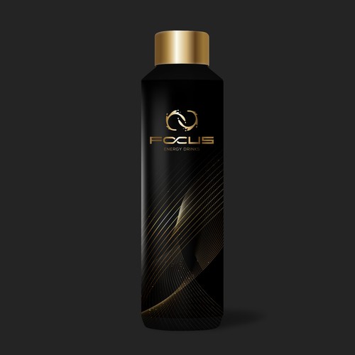 Focus Energy Bottle Design by Creative Selection