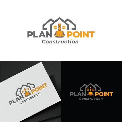 PlanPoint Construction Logo Needs A Remodel Design by Reka Rekzer