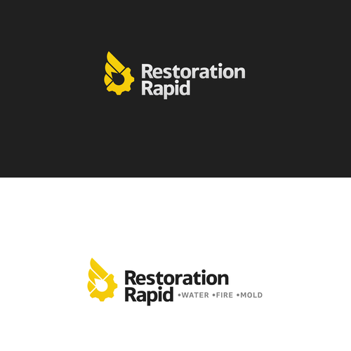 Logo for Restoration company! Design by A. Creative Labs™