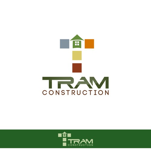 logo for TRAM Construction Design by foggyboxes