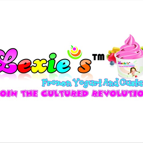 Lexie's™- Self Serve Frozen Yogurt and Custard  Design by rapnxz