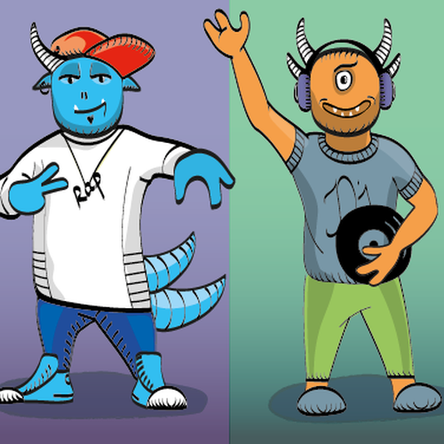 Create a set of website layout images for Gigitt.com Design by Loidas