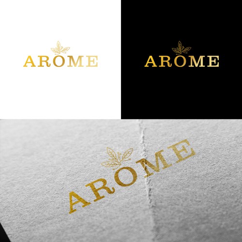 Arome - Designer Hand Soap & Lotion Logo Design by END™